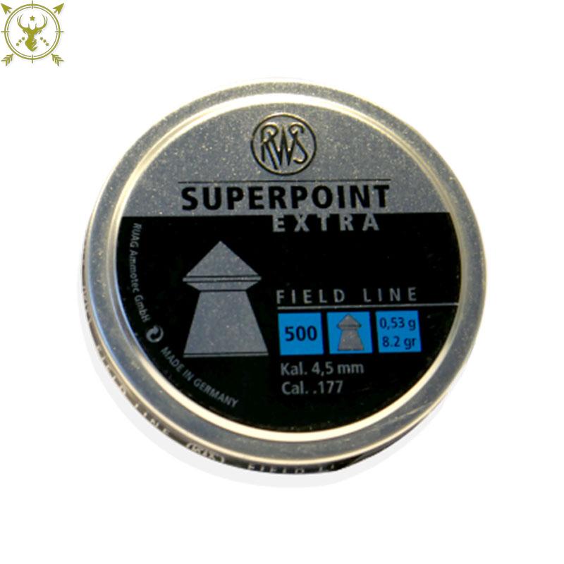 RWS Superpoint Extra .177 Pellets, 500 Count Airgun Pellets